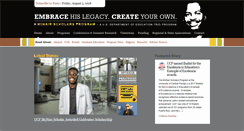 Desktop Screenshot of mcnairscholars.com