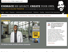 Tablet Screenshot of mcnairscholars.com